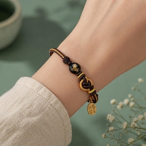 Dragon Zodiac Bracelet – Five Elements Braided Chinese Jewelry