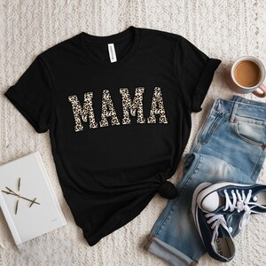 Mama Leopard Shirt, Mothers Day Gift, Mom Shirt, Retro Mama Shirt, Gift For Mom, Mama Shirt, Leopard Mama T-Shirt, Mama Leopard Sweatshirt