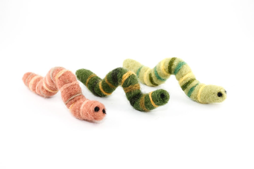 needle-felted-caterpillar-or-worm-soft-handmade-garden-insects