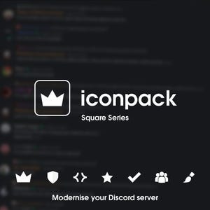 iconpack - Discord role icons and emojis for your discord server (Square style)