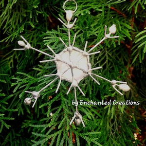 stained glass snowflake