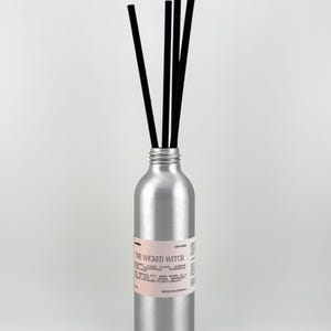 The WICKED WITCH by ARTES | Rosewood & Jasmine Reed Diffuser | Woody Floral Aroma