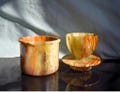 Butter Dish with Lid - French Inspired Butter Crock Marble Butter Keeper, Unique Butter Dish with Lid, Stoneware Crock Birthday Gift for Her
