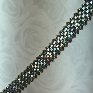 Rainbow Tila Bracelet