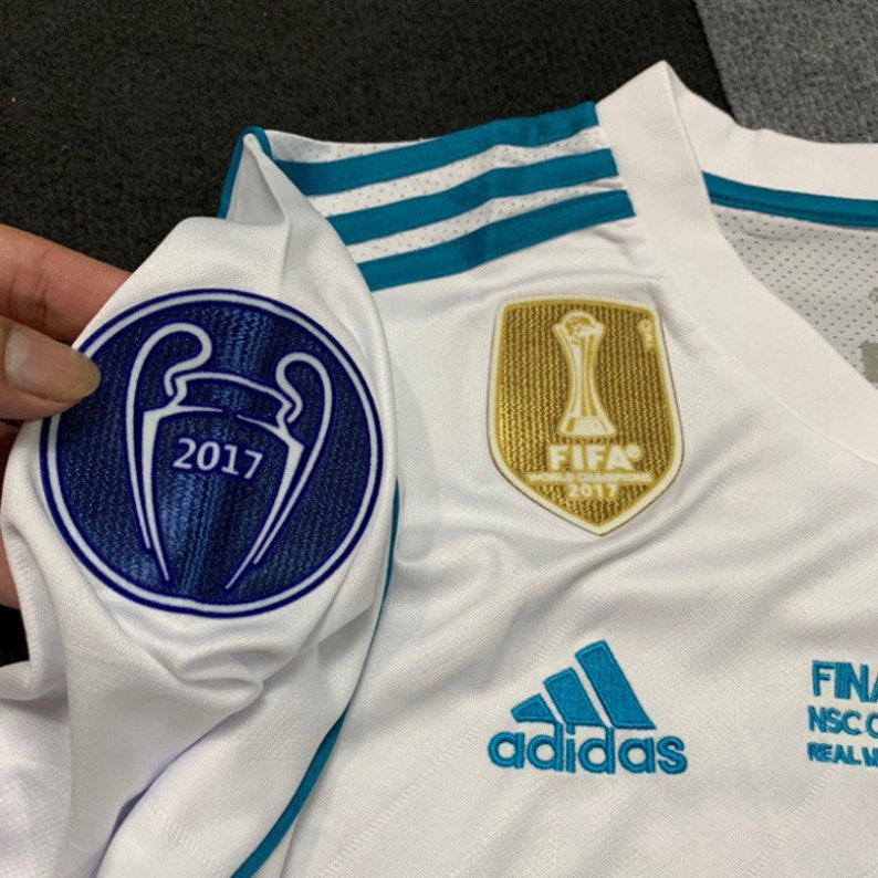 Personalized Name and Number, Retro Real Madrid 2016 2017 Home Retro