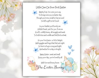 Baby's First Easter, Easter Bunny Letter, Easter Poem, Letter from the Easter Bunny, Easter Activity, Easter Letter, My first Easter,