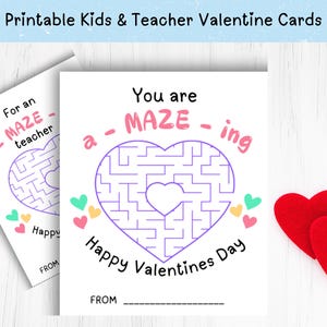 Tarjetas de San Valentín para imprimir. Tarjetas de San Valentín para niños. Tarjetas de San Valentín para el aula. Tarjetas de San Valentín para niños. Juego de tarjetas de San Valentín. Preescolar, jardín de infantes