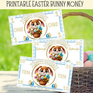 Bunny bucks, soldi del coniglietto di Pasqua, Easter Bucks, soldi del coniglietto, Easter Bunny Bucks, attività di Pasqua, soldi finti per bambini, soldi falsi, stampabili