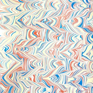 May include: Abstract background with swirling patterns in shades of blue, red, and yellow.