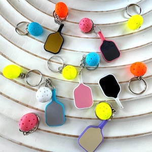 Pickleball Keychain