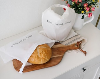 Brook & Cal BPA Free Reusable Bread Storage Bags Pack of 2