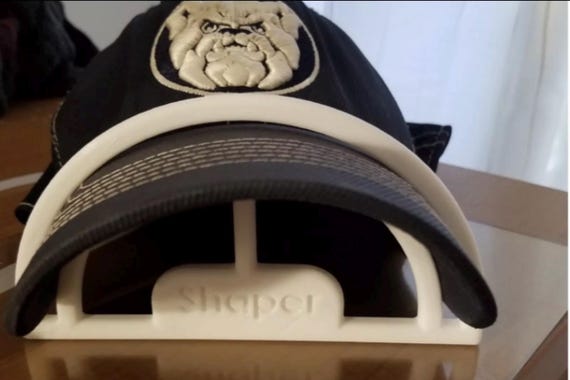 Hat Bill Bender Baseball Cap Shaper Brim Curver Black