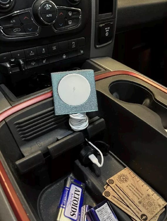 2016-2018 Ram Magsafe Phone Mount 3d Print Black