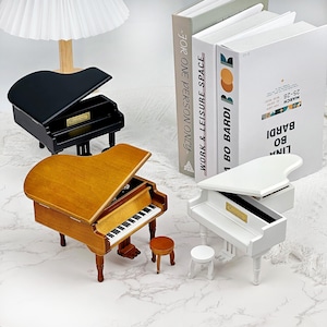 Moederdag aangepaste pianomuziekdoos gepersonaliseerde ringdoos bruiloft houten gegraveerde ringdoos muziekdoos uniek pianocadeau voor meisje haar