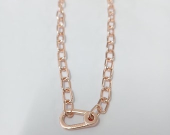 Pandora Me Rosegold Gliederkette Halskette 50 cm