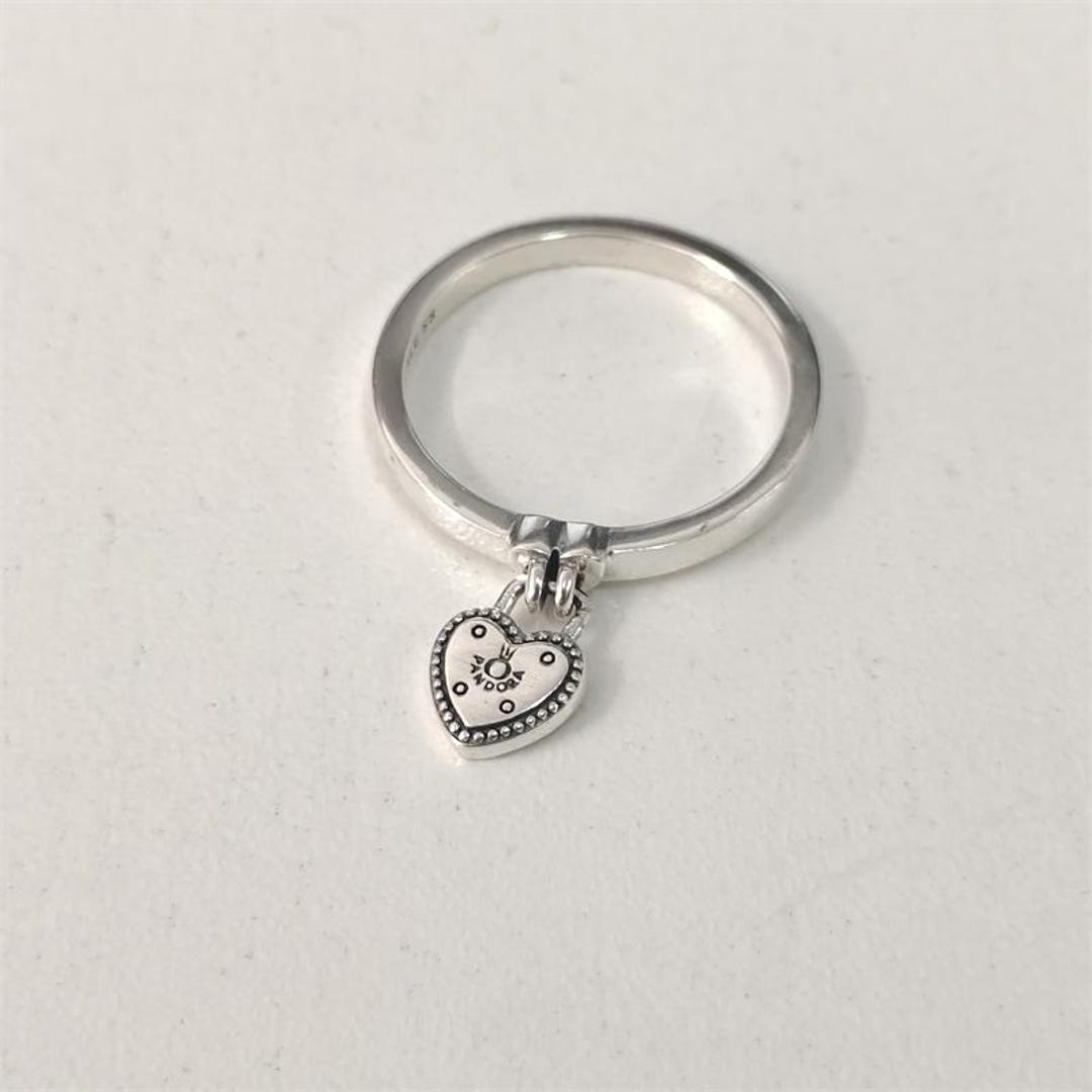Ring Anello Con Scritta Love Pandora Charm Pandora Fiocco Di Neve