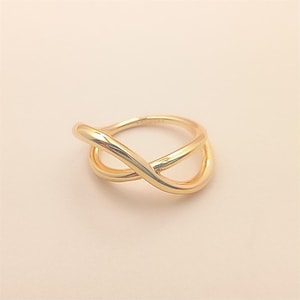 pandora ESSENCE Gold Organically Shaped Infinity Ring