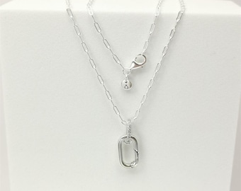 Pandora Öffnende Link-Anhänger-Halskette 50 cm