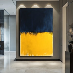 Mark Rothko Canvas Print,Inspired By Mark Rothko , Modern Abstract Canvas , Contemporary Modern Art For Minimalist Wall Decor,Wall Art
