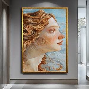 Venus Art Print | The Birth of Venus | Classic Masterpiece | Elegant Home Decor | Unique Gift Idea | Modern Wall Decor