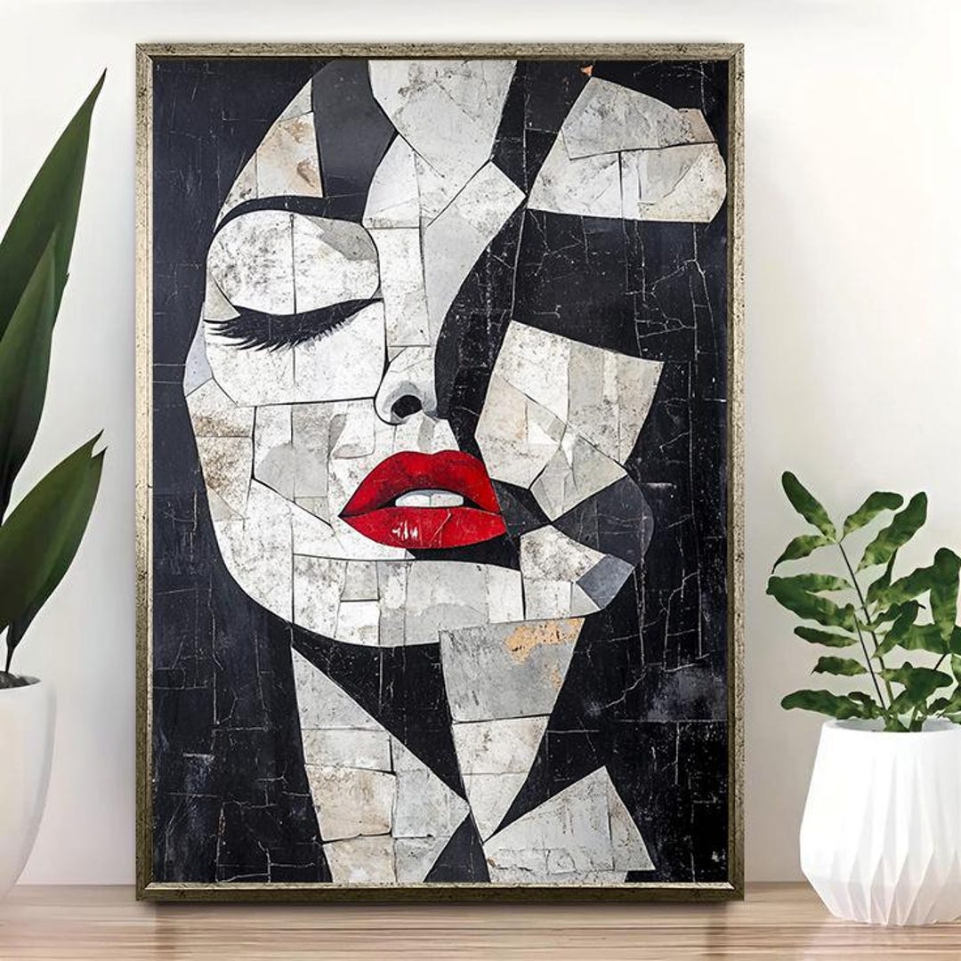 Abstrakte Leinwandkunst In Schwarz & Grau – 76x152 Cm, Fertig Zum Aufhängen Für Wohnzimmer & Büro