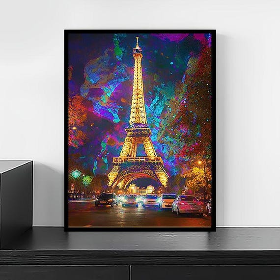 エッフェル塔 絵画 モダン 絵画 風景画 街並み フランス パリ エッフェル塔 絵画 モダン 絵画 風景画 街並み フランス パリ