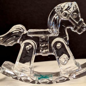 Kristal Color Crystal rocking horse made in Italy