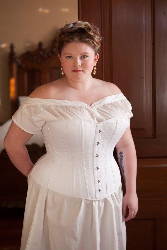 1880s Corset PDF Pattern Size Pack B 18-26 Plus 