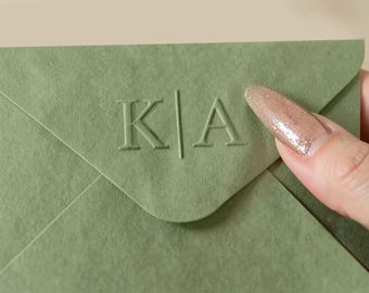 Custom Book Embosser Stamp for Wedding /Personalized Ex Libris Seal for Couples /Unique Engagement /Anniversary /Valentine's Day Gift