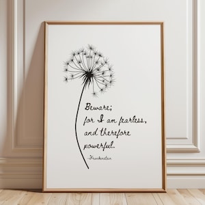 Inspiring Quote Black and White Artwork, Motivational Words Monochrome Giclee Print, Positive Mind Inspired Home Decor, Multiple Sizes