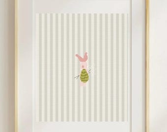 Vintage Piglet Cross Stitch Pattern (PDF Download)