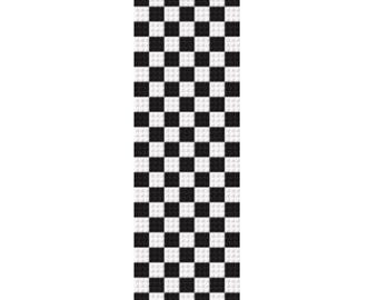 Book mark checkered cross stitch pattern, pdf download | books | fantasy | booktok | bookmark | checkered