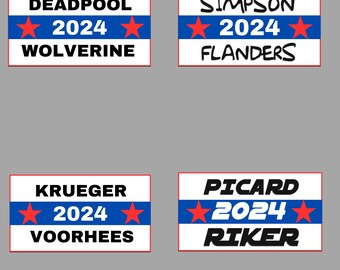 Funny Vote 2024 Stickers