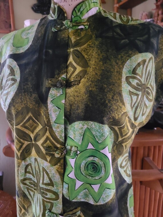 50's Hawaiian Tea Timer women's Blouse