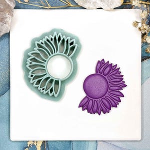 Sunflower Cutter | Clay Cutter | Polymer Clay Tools