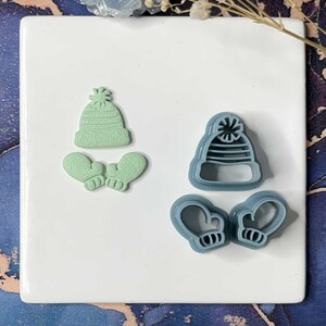 Winter Cutter Set | Clay Cutter | Polymer Clay Tools