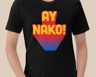 Filipino Mens T-Shirt, Funny T-shirt, Tagalog Tshirt, Philippines Ay Nako!