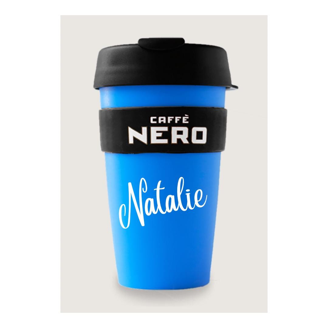 Personalised Cafe Nero Travel Cup 16oz, Valentines, Teacher Gift, Coffee  Lover, Water Bottle, Reuseable Cup, Stocking Filler, Secret Santa - Etsy