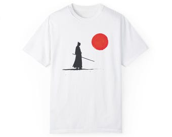 T-shirt uniseks samurai, T-shirt Japanse krijger, shirt vechtsport, top Aziatische cultuur, cadeau voor samoeraienthousiastelingen