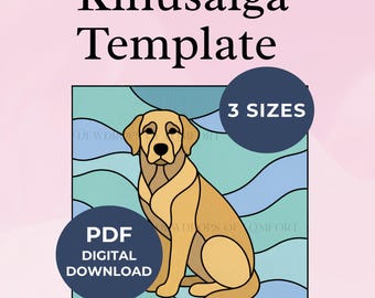 Kinusaiga-hondpatroon Huisdierhond Kinusaiga-sjabloon Puppy Kinusaiga-patroon Puppy Kinusaiga-sjabloon Afdrukbare Kinusaiga-dierpatroonontwerp