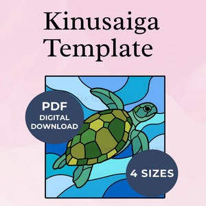 Mönster för havssköldpadda Kinusaiga Mall för havsdjur Kinusaiga Mönster för kustnära Kinusaiga Mönster för natur Tygkonstdesign