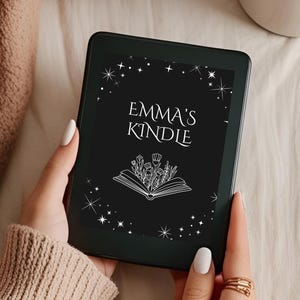 Custom Kindle Lock Screen, Personalized Kindle Lock Screen, Custom Kindle Wallpaper, Custom Kindle Screensaver Custom Name Kindle Lockscreen