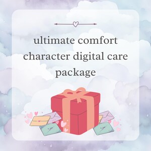 Ultimatives Komfort-Charakter-Digital-Care-Paket, Kanalisierte Nachrichten und Liebeszitate von Ihrem Fiktiven Anderen, Benutzerdefinierte CC Shufflemancy Songs