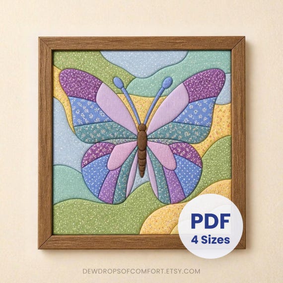 Kinusaiga Butterfly Template Butterfly Kinusaiga Pattern Animal Kinusaiga Pattern Insect Kinusaiga Pattern Printable Spring Kinusaiga Design