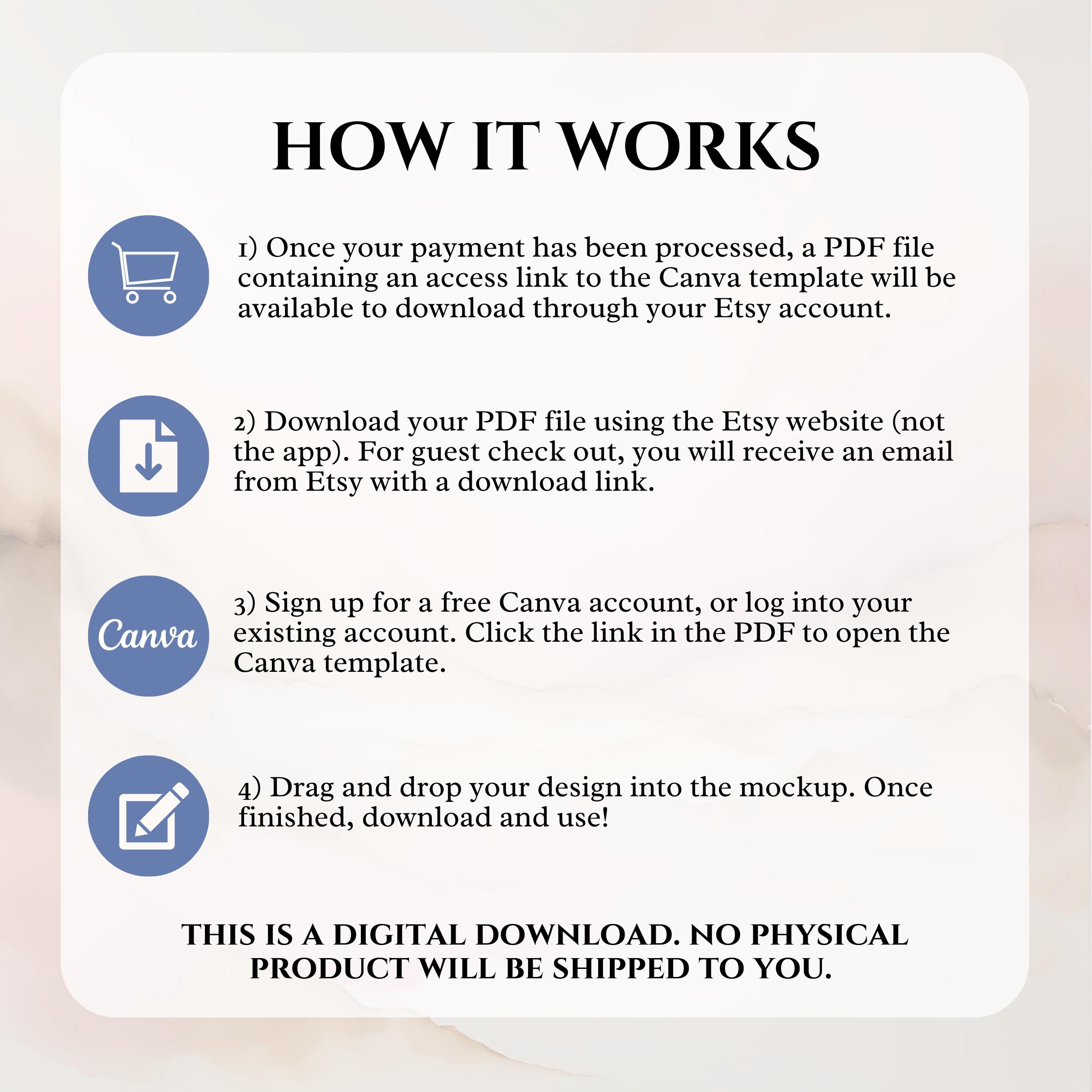 Four Bookmark Mockup Canva Template, Multiple Bookmark Mock Up, Rounded ...