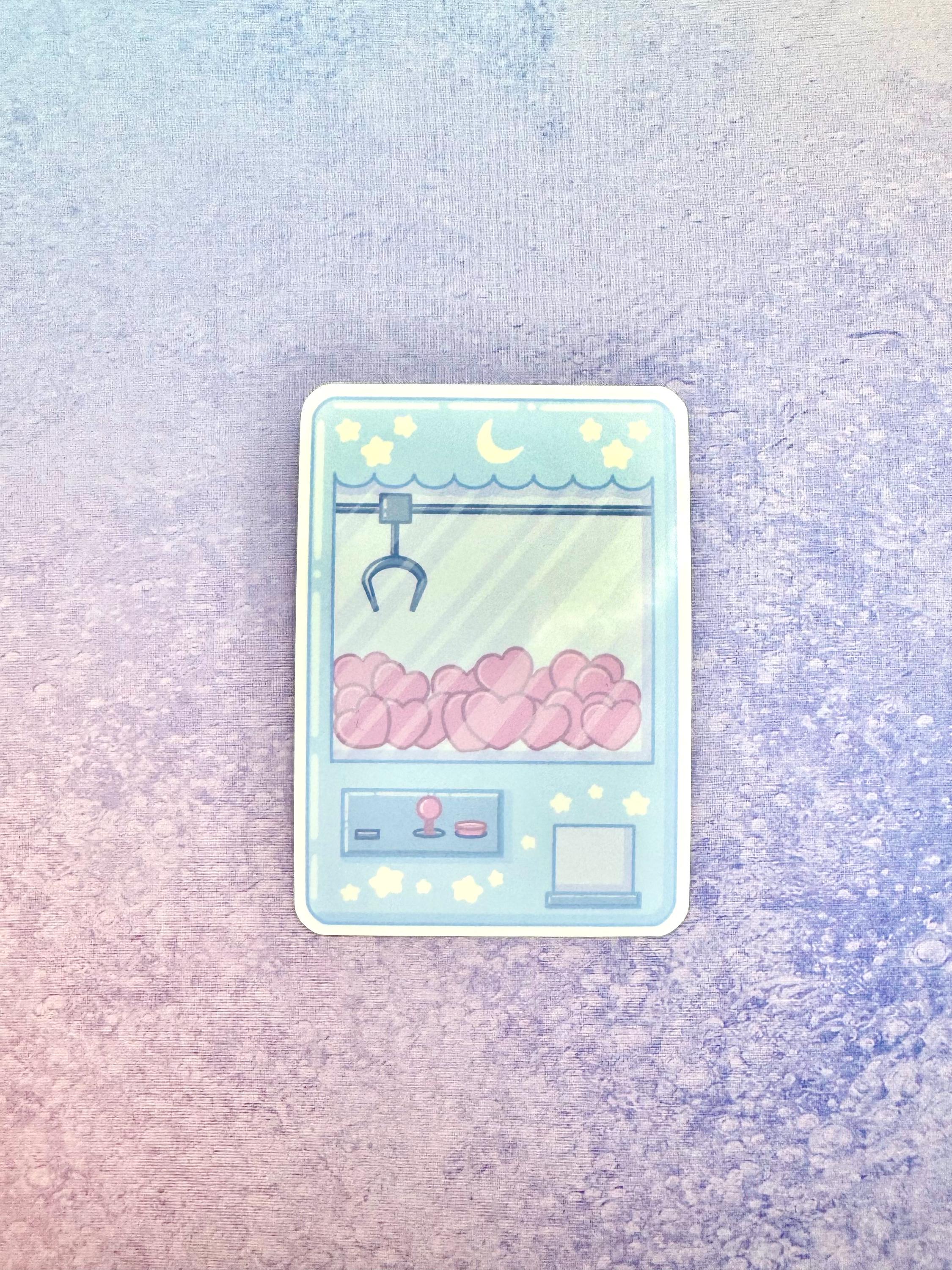 Claw Machine Sticker: Weatherproof/glossy/matte/holographic Toy Sticker ...