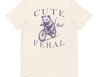 Feral Opossum T-Shirt, Funny Animal Tee