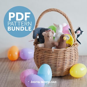 Mini Critters Bundle -  PDF Sewing Pattern & Instructions