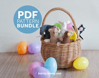 Mini Critters Bundle -  PDF Sewing Pattern & Instructions