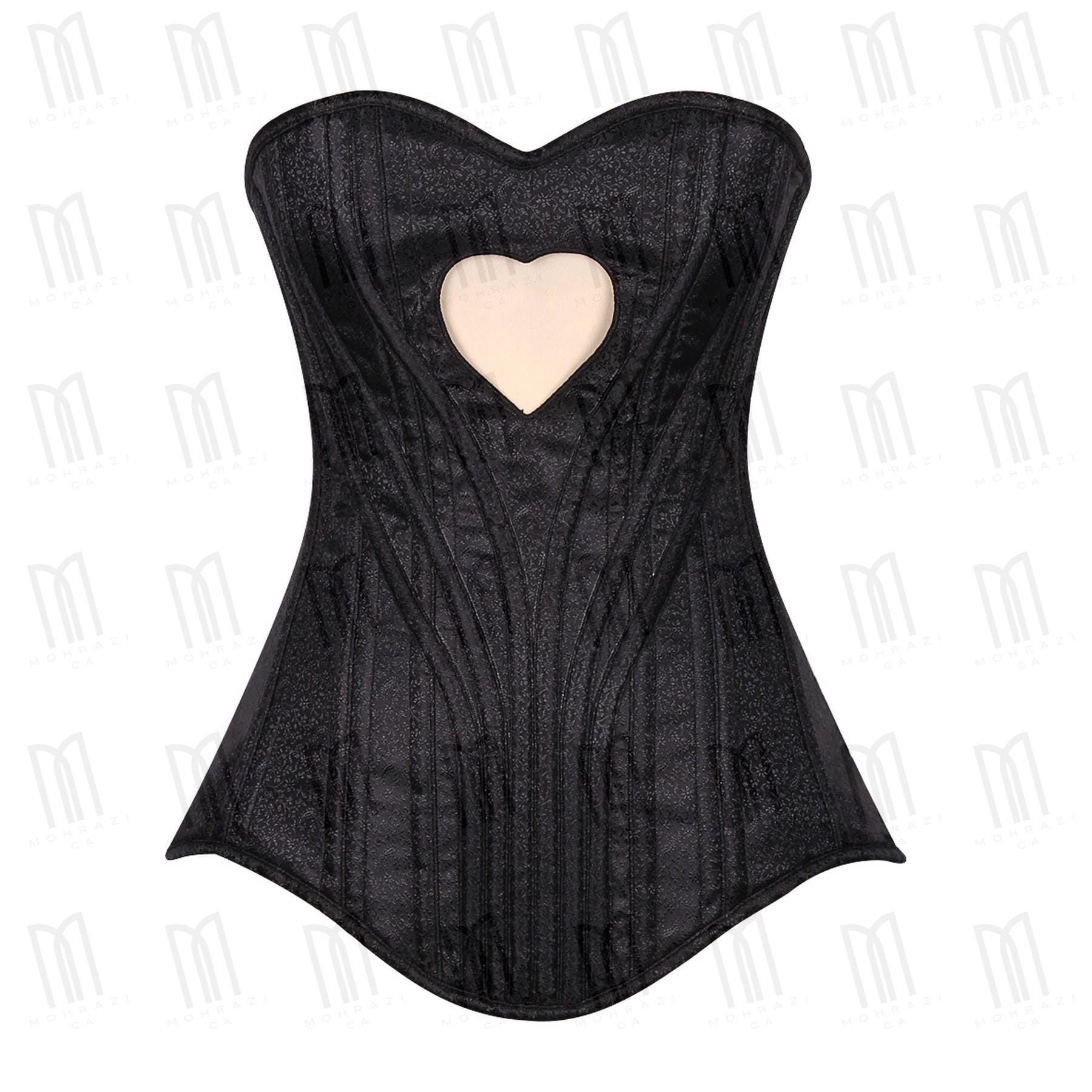 Sabrina Carpenter Inspired Sexy Corset Heartcut Out